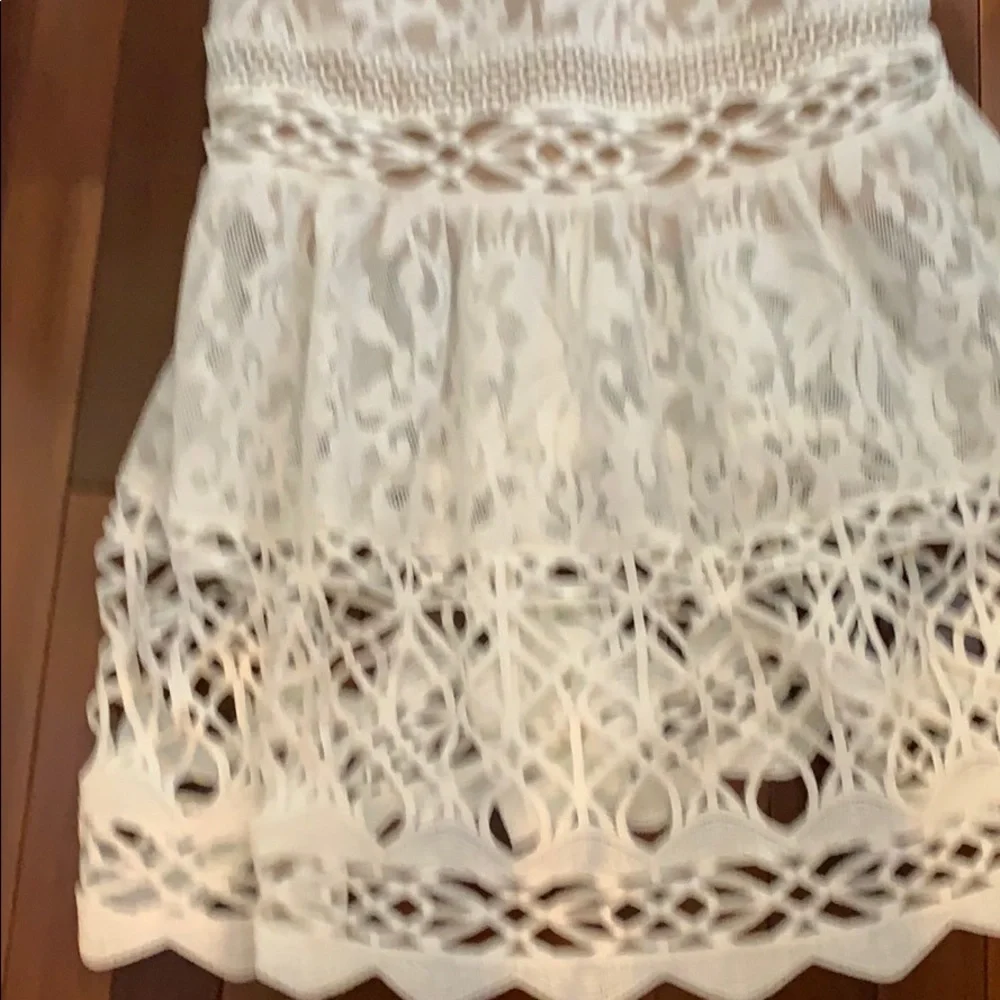 ML Monique Lhuillier Arabella Floral Lace Dress 4 - Picture 15 of 16